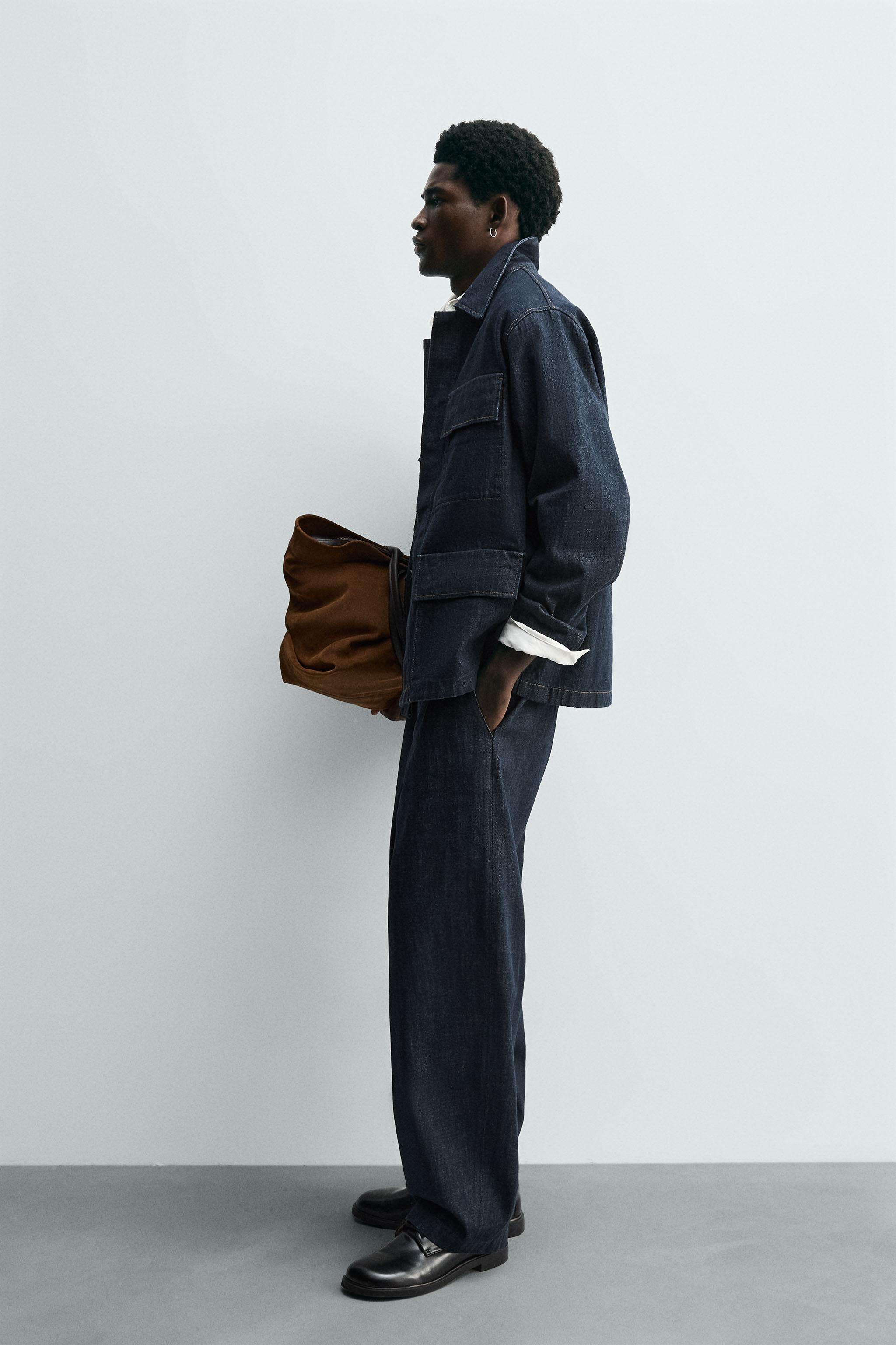 PANTALON CHINO DENIM BARREL FIT